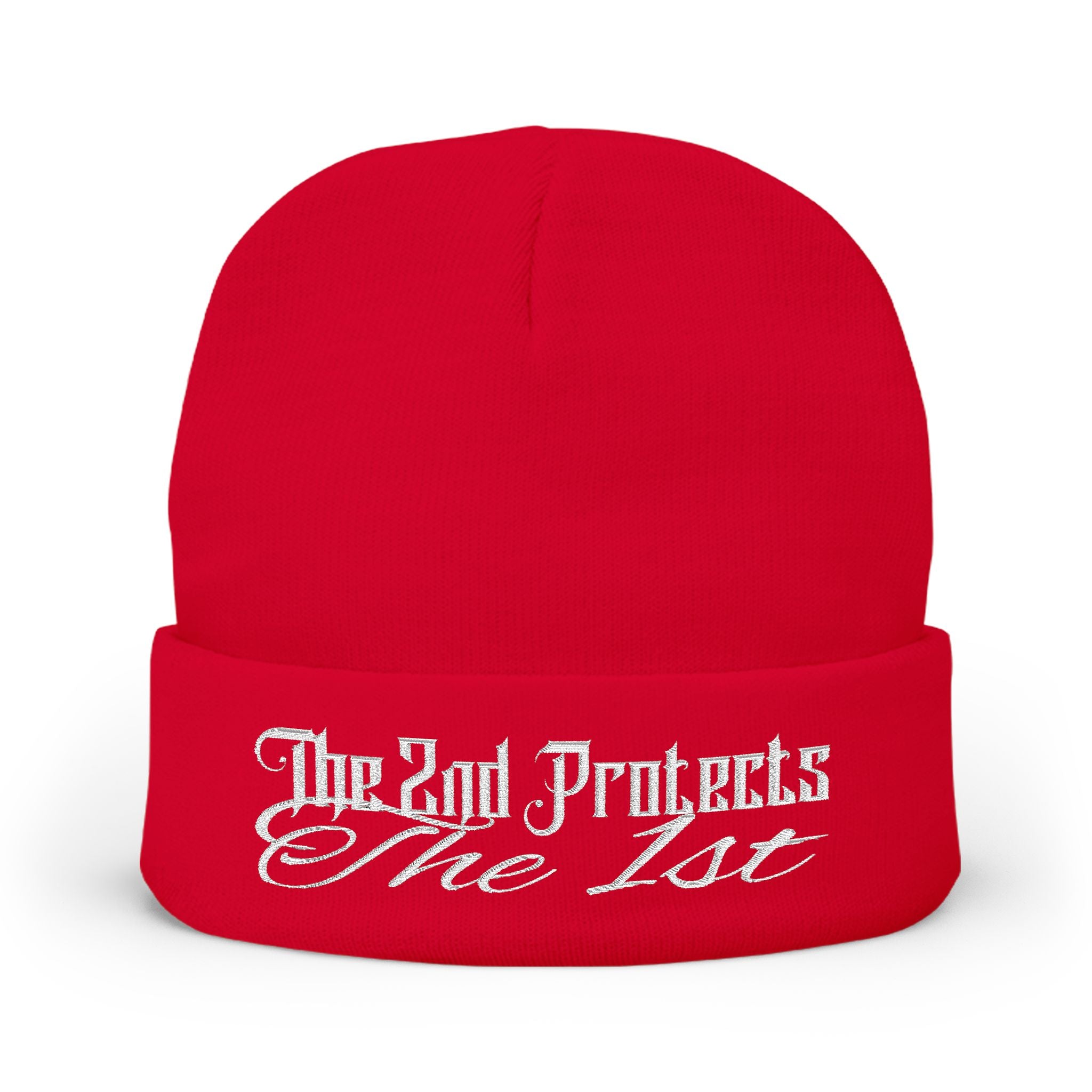 2nd Protects 1st Beanie